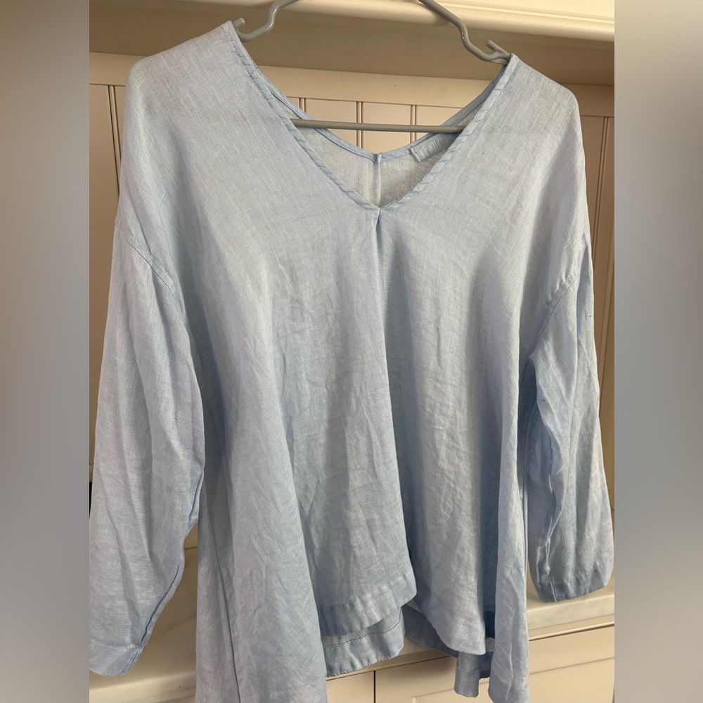 CP Shades linen top - Size XS